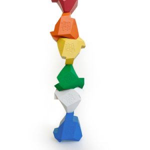 ROCKEEES Multicolor (balanceerspel)