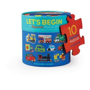 Let’s Begin Puzzel (10 x 2-delig) – Voertuigen