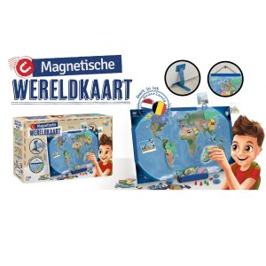BUKI – Magnetische Wereldkaart
