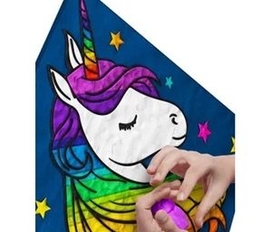 Clay painting unicorn