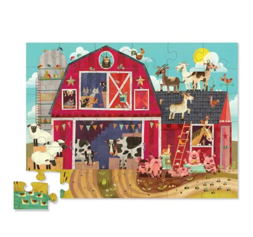 Puzzelbox Boerderijvrienden (36st) - Afbeelding 2