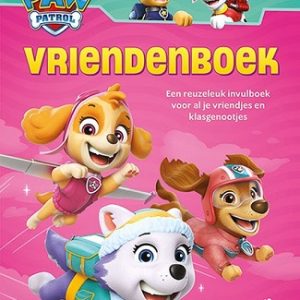 Paw Patrol vriendenboek (roze)