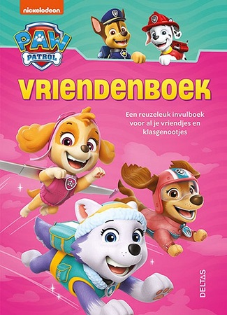 Paw Patrol vriendenboek (roze)