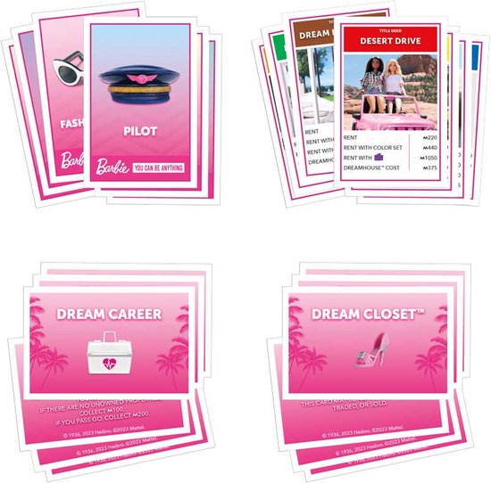 Monopoly - Barbie (Engelstalig) - Afbeelding 2