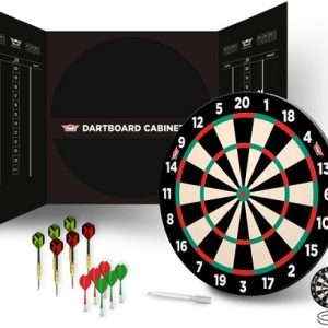 Bull’s Magnetic Paper Dartbord Cabinet Set