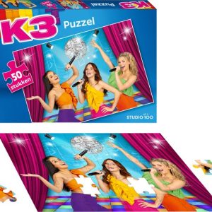 K3 Puzzel – 50 Stuks “muziek”