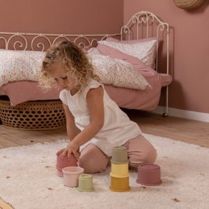 Little dutch stapelbekers roze
