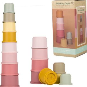 Little dutch stapelbekers roze