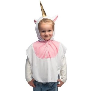 Kinderponcho eenhoorn 3-4 j