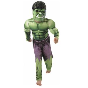 Marvel – The Hulk Deluxe kostuum – Maat 3 tot 4 jaar