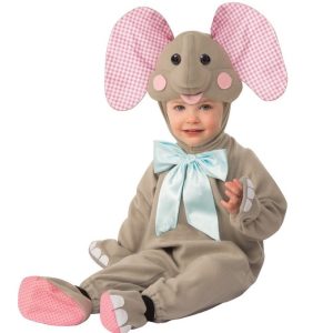 Kostuum Olifant “Elli-phant” – Maat 6-12Maanden