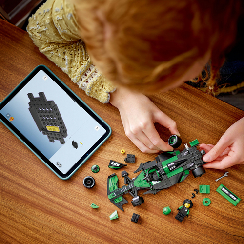 LEGO Speed Champions - KICK Sauber F1 Team C44 racewagen - Afbeelding 3