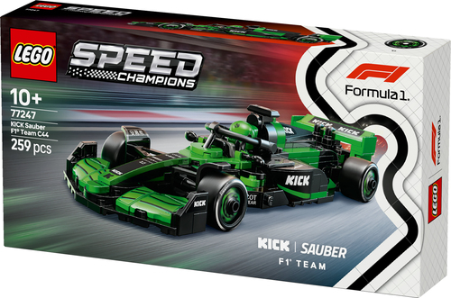 LEGO Speed Champions - KICK Sauber F1 Team C44 racewagen - Afbeelding 6