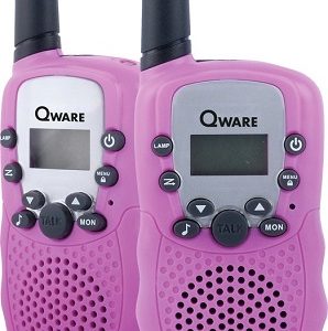 Qware – Walkie talkie set (Roze)