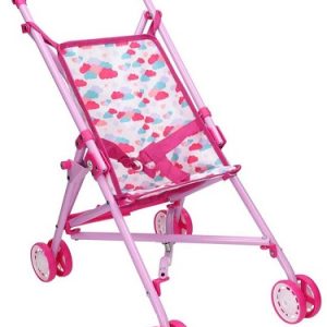 Poppen Buggy Wolken metaal