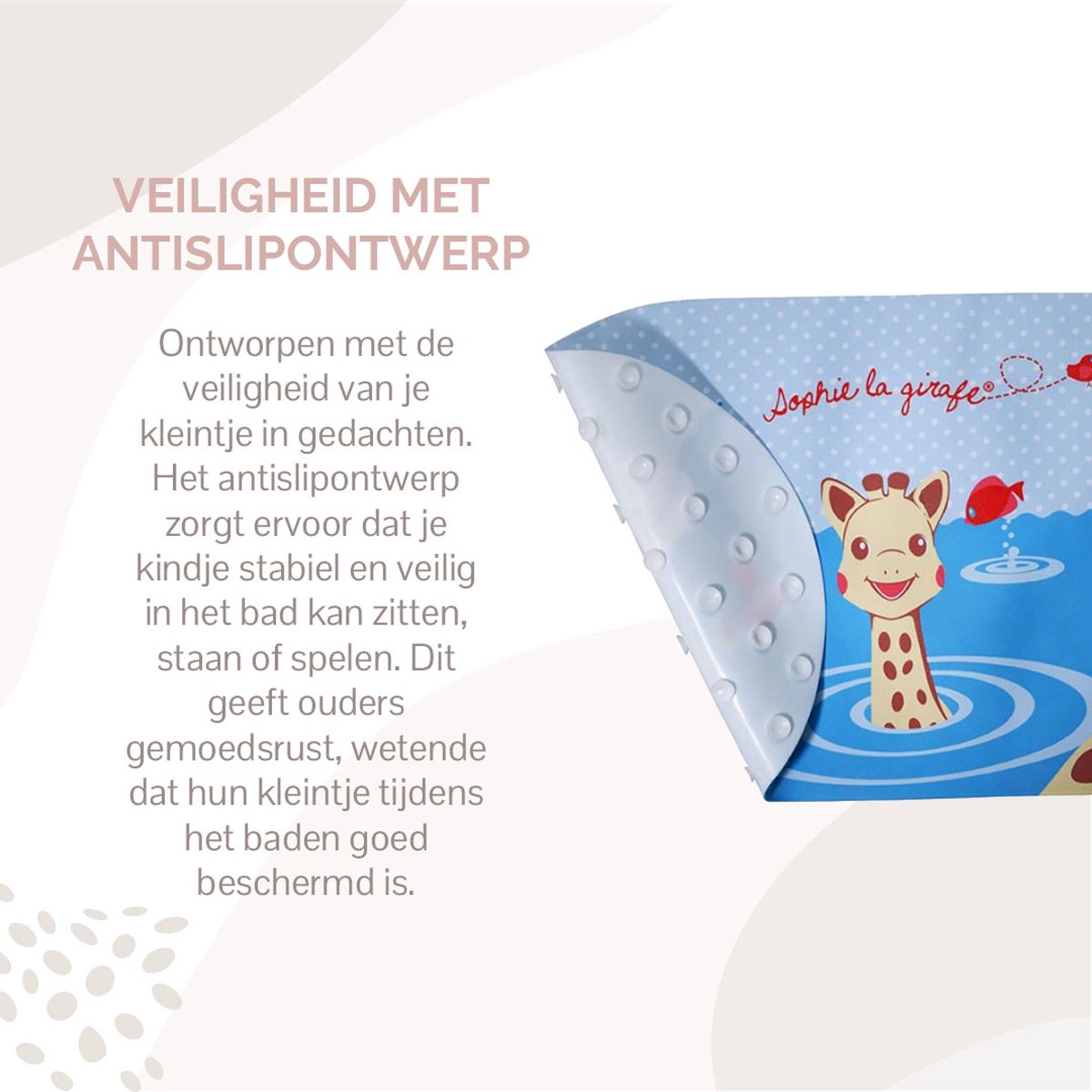 Vulli-Sophie De Giraf Watertapijt - Afbeelding 3