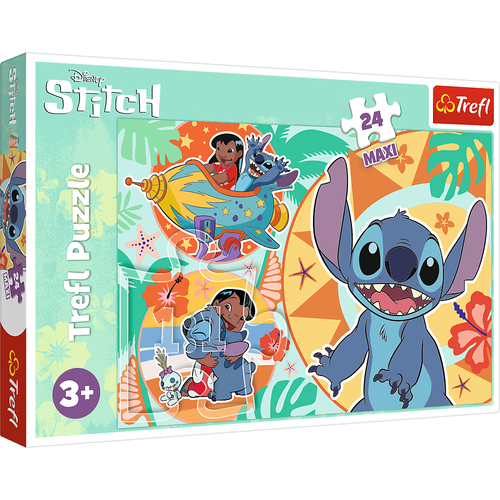 Trefl puzzel Maxi - Lilo & Stitch (24st)