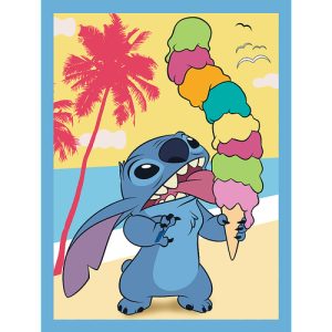 Trefl 2in1 – Lilo & stitch puzzel 30&48st + memory