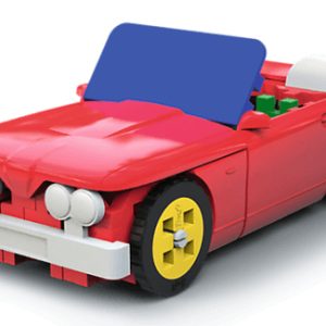 Trefl Connect building blocks – Cabrio / Bestelbusje