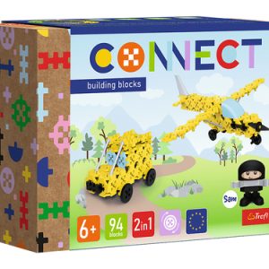 Trefl Connect building blocks – Vliegtuig / Jeep