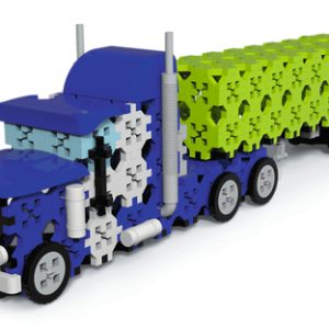 Trefl Connect building blocks – Vrachtwagen / Bouwplaats