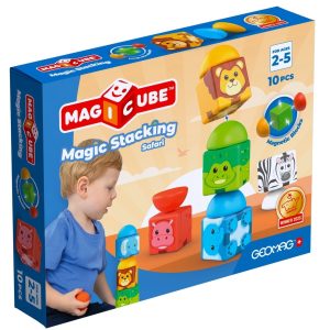 Geomag Magicube – Magisch Stapel safari 10 delig