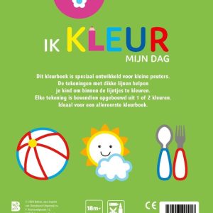 Mijn allereerste kleurboek – Ik kleur – Mijn dag