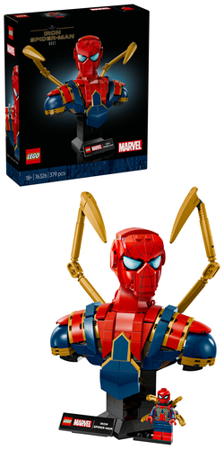 LEGO Marvel - Iron Spider-Man buste - Afbeelding 9