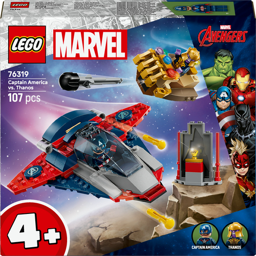 LEGO Marvel - Captain America vs Thanos