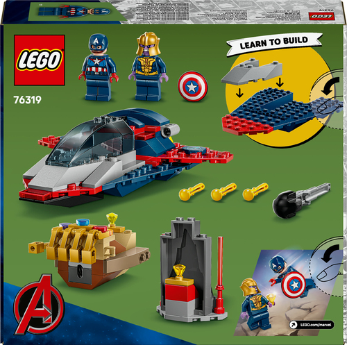 LEGO Marvel - Captain America vs Thanos - Afbeelding 4