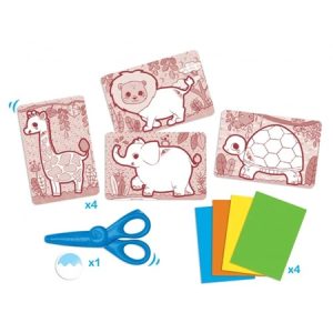 Early Age Eco – Mijn Eerste Knip- en Plakwerkje – Safari