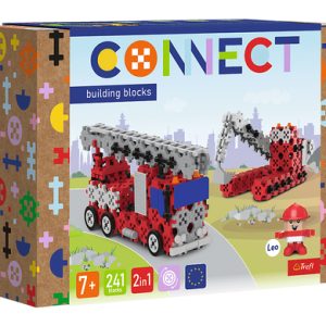 Trefl Connect building blocks – Brandweer/Rups Graafmachine