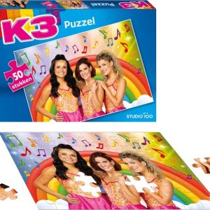 K3 ZEEMEERMINNEN PUZZEL 50 STUKS