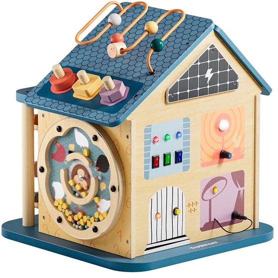 Topbright - Houten activiteitenhuis 12-in-1