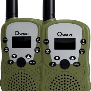 Qware Walkie Talkie set – Leger groen