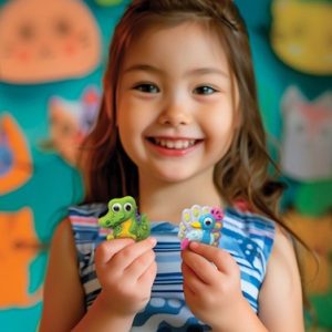 Crea Gips Gieten en schilderen: Dieren Googly Eyes