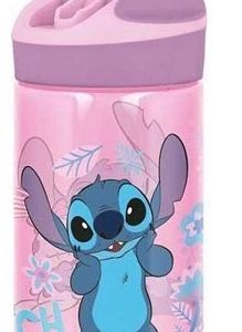 Stitch Tritan Premium Waterfles 480ml – Pink Jungle