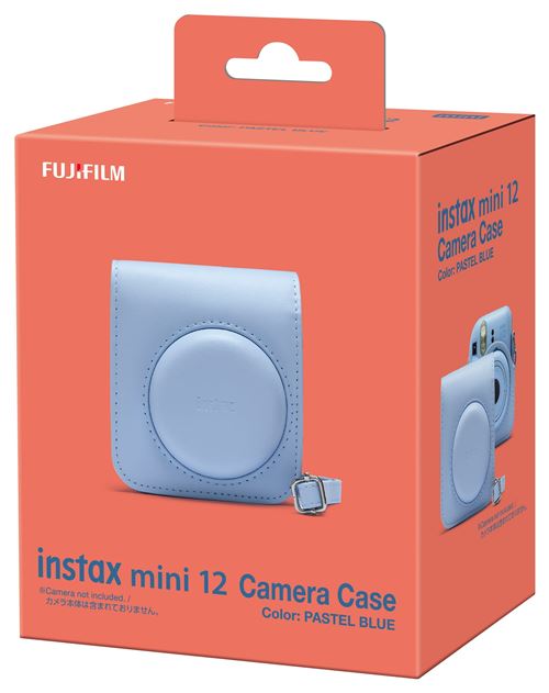 instax mini 12 camera case licht blauw - Afbeelding 3