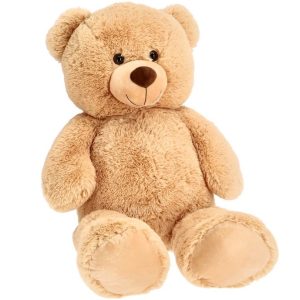 Knuffel Pluche Beer Zittend Bruin