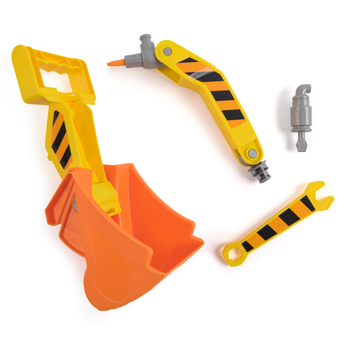 Paw Patrol Rubble And Crew Rubble Deluxe Vehicle - Afbeelding 4