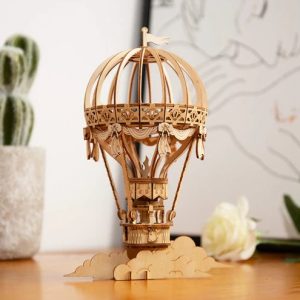 Robotime Rolife 3D Wooden Puzzle Hot Air Balloon
