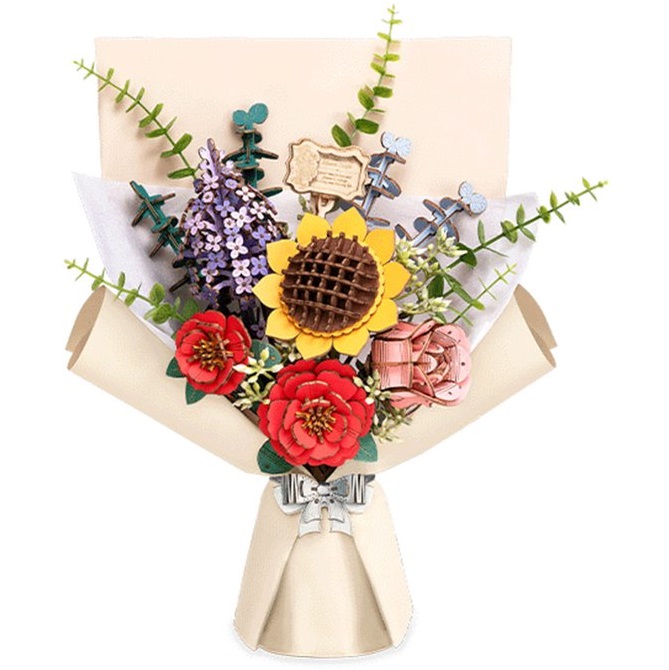 Robotime Rolife Flower Bouquet