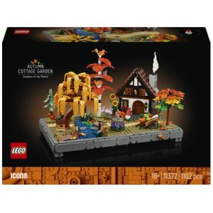 Lego Icons – Herfsttuin met Cottage