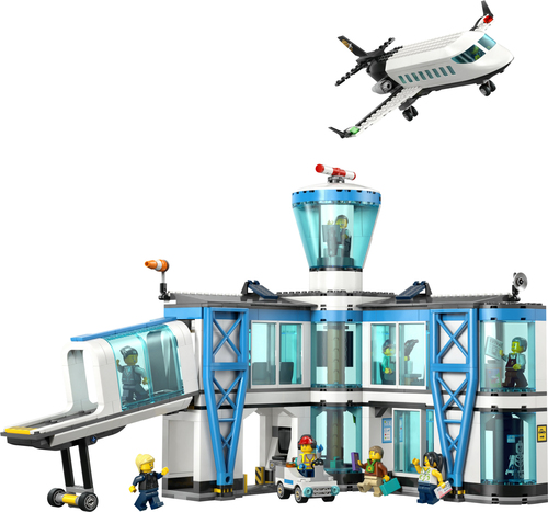 Lego City - Vluchthaven met Vliegtuig - Afbeelding 2