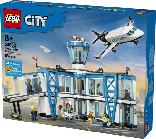 Lego City - Vluchthaven met Vliegtuig - Afbeelding 8