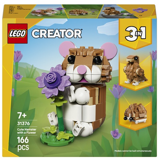 Lego Creator - Schattige Hamster met Bloem -31376