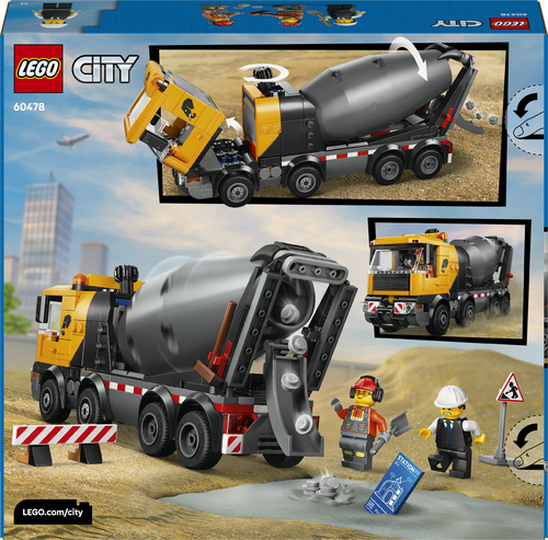 Lego City - Cementwagen - 60478 - Afbeelding 2