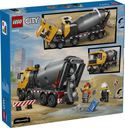 Lego City - Cementwagen - 60478 - Afbeelding 6