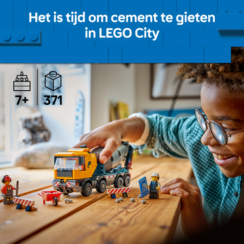 Lego City - Cementwagen - 60478 - Afbeelding 10
