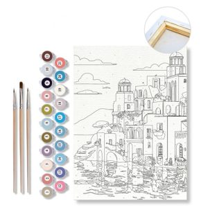 Alpino Paint By Numbers Color Experience : Griekenland